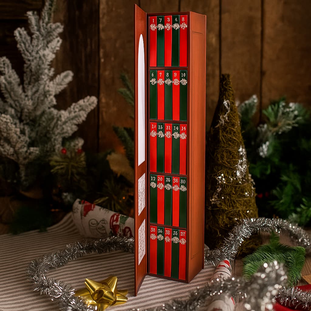 MiniLit Advent™ Tiny Books – Readable & Tree-Ready