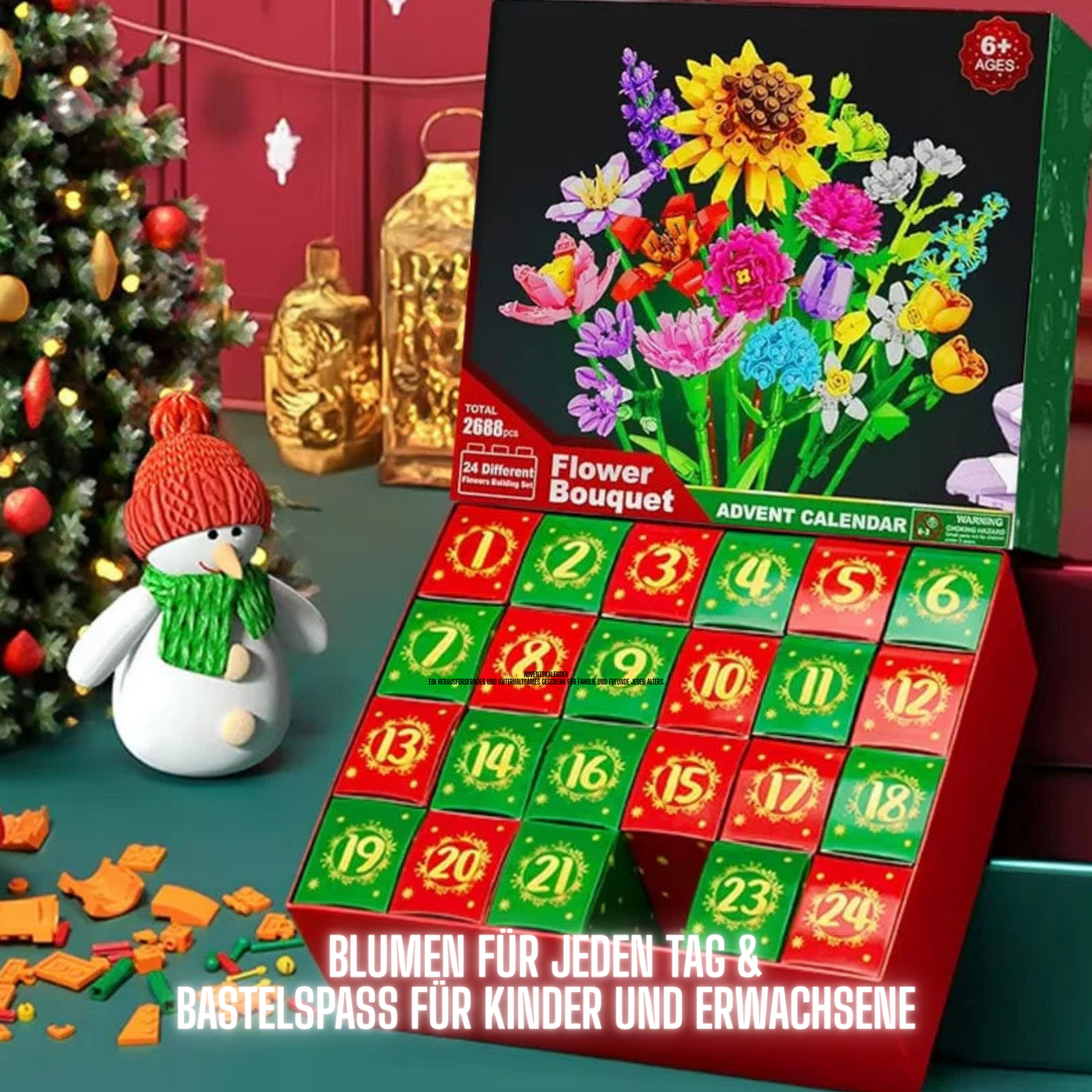 LEGO Flower Advents Calender
