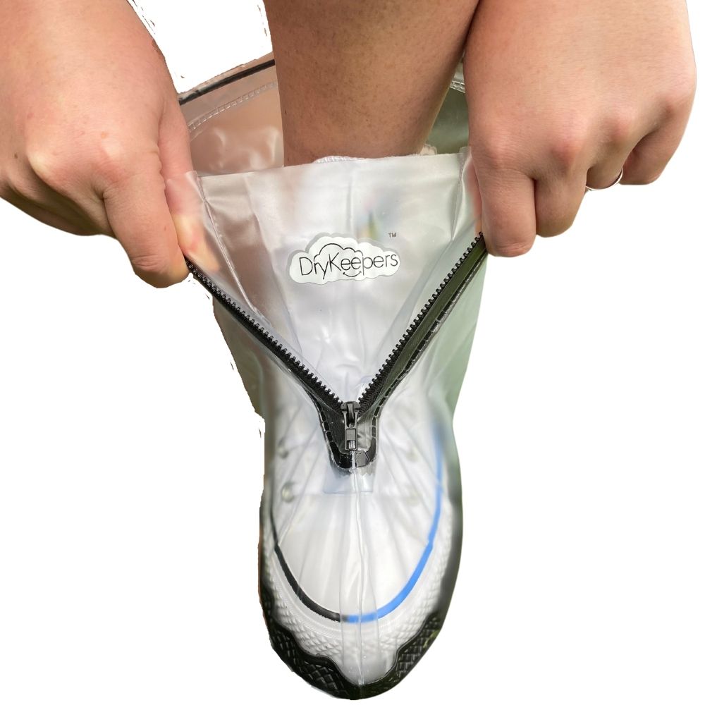DryKeepers Waterproof Shoe Covers - Clear - ♥️