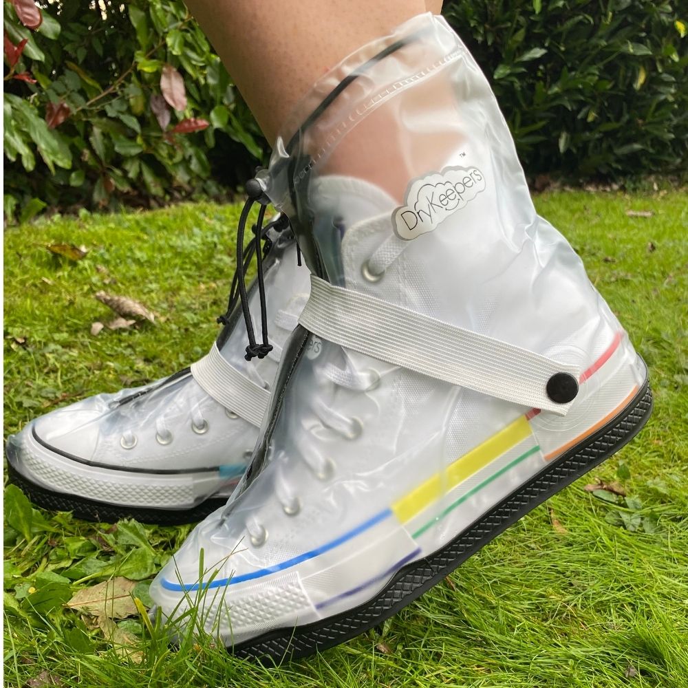 DryKeepers Waterproof Shoe Covers - Clear - ♥️