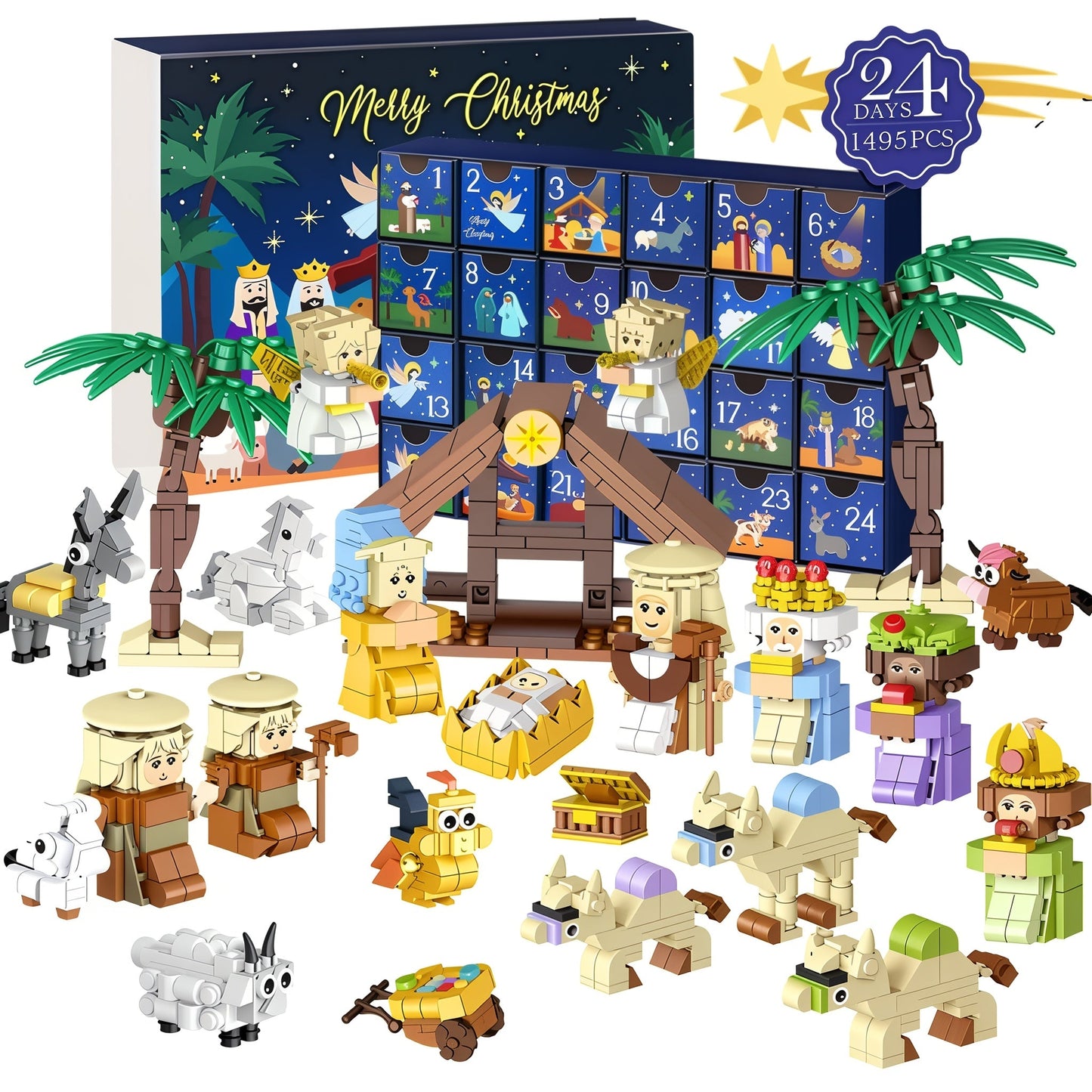 LEGO Brick-Build Nativity Advent Calendar