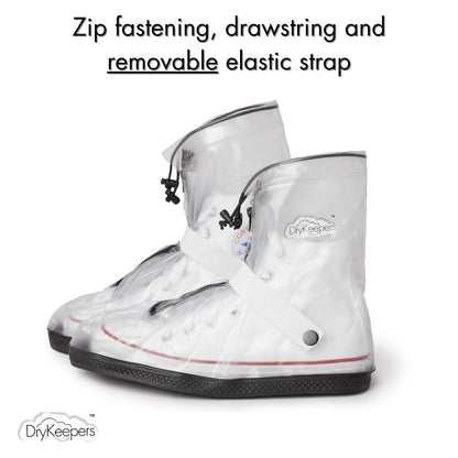 DryKeepers Waterproof Shoe Covers - Clear - ♥️