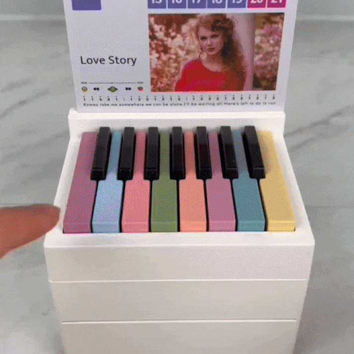Swiftie 2026 Piano Calendar