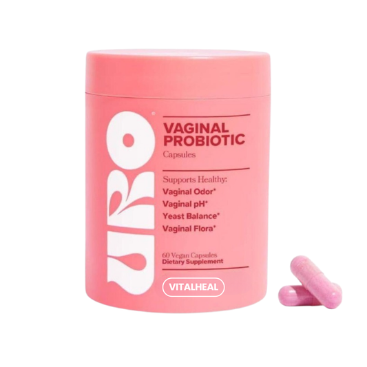 URO Vaginal Probiotic Capsules – Women’s Daily Supplement with 5 Billion CFUs for pH & Odor Balance